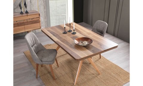 Kudüs Yemek Masası ve 6 Sandalye