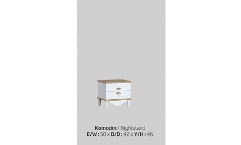 Flora Genç Odası Komodin