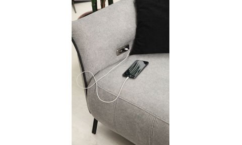 Mozart Modern Üçlü Koltuk