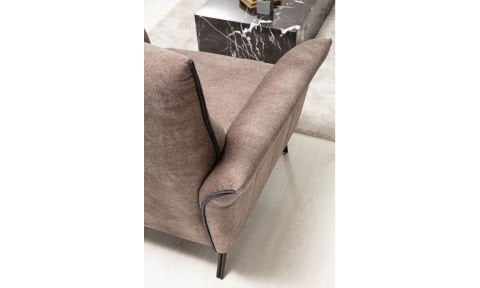 Mozart Modern Üçlü Koltuk