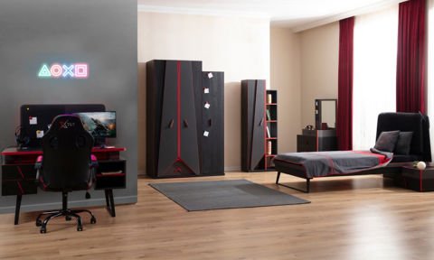 Gamer Genç Odası Çalışma Masası