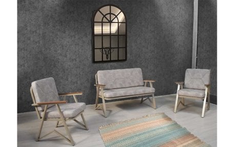 Melisa 2+1+1 Bahçe Mobilyası (Salon, Balkon, Cafe Ofis)