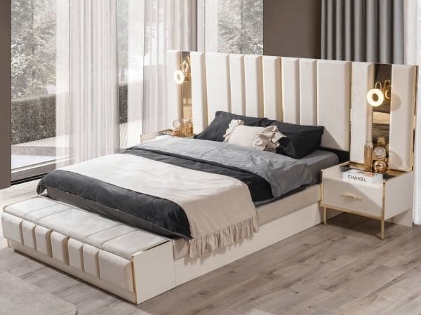 Alyans Yatak Odası Takımı %100 MDF