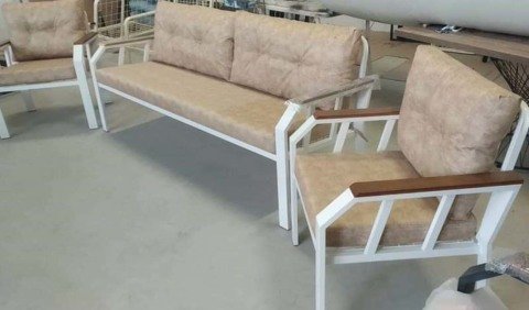 Holiday 3+1+1+Masa Bahçe Mobilyası (Salon, Balkon, Cafe Ofis)