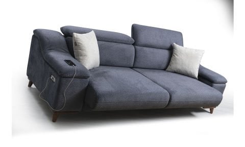 Mustang Modern Üçlü Koltuk(Yataklı)