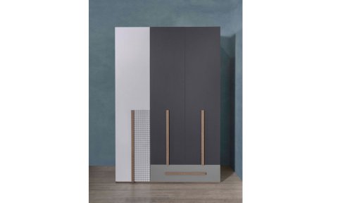 City Genç Odası Takımı (3 Kapılı Dolap * 100-200 Başlıklı Karyola* Komodin)