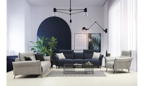 Mozart Modern Koltuk Takımı (3+3+1)Ses Sistemli