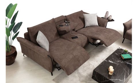 Mozart Modern Koltuk Takımı (3+3+1)Ses Sistemli