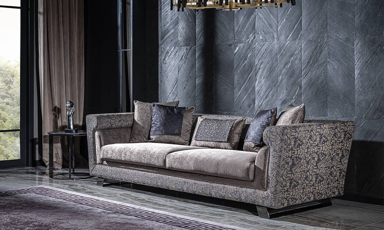 Lion Chester Modern Dörtlü Koltuk