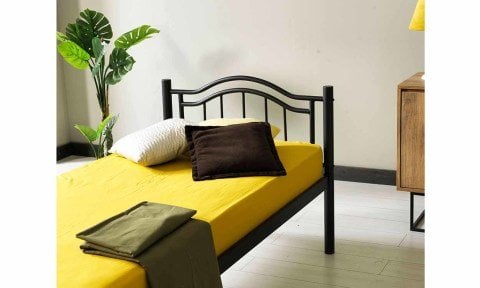 Beray Tek Kişilik Metal Ferforje Karyola 100*200 cm