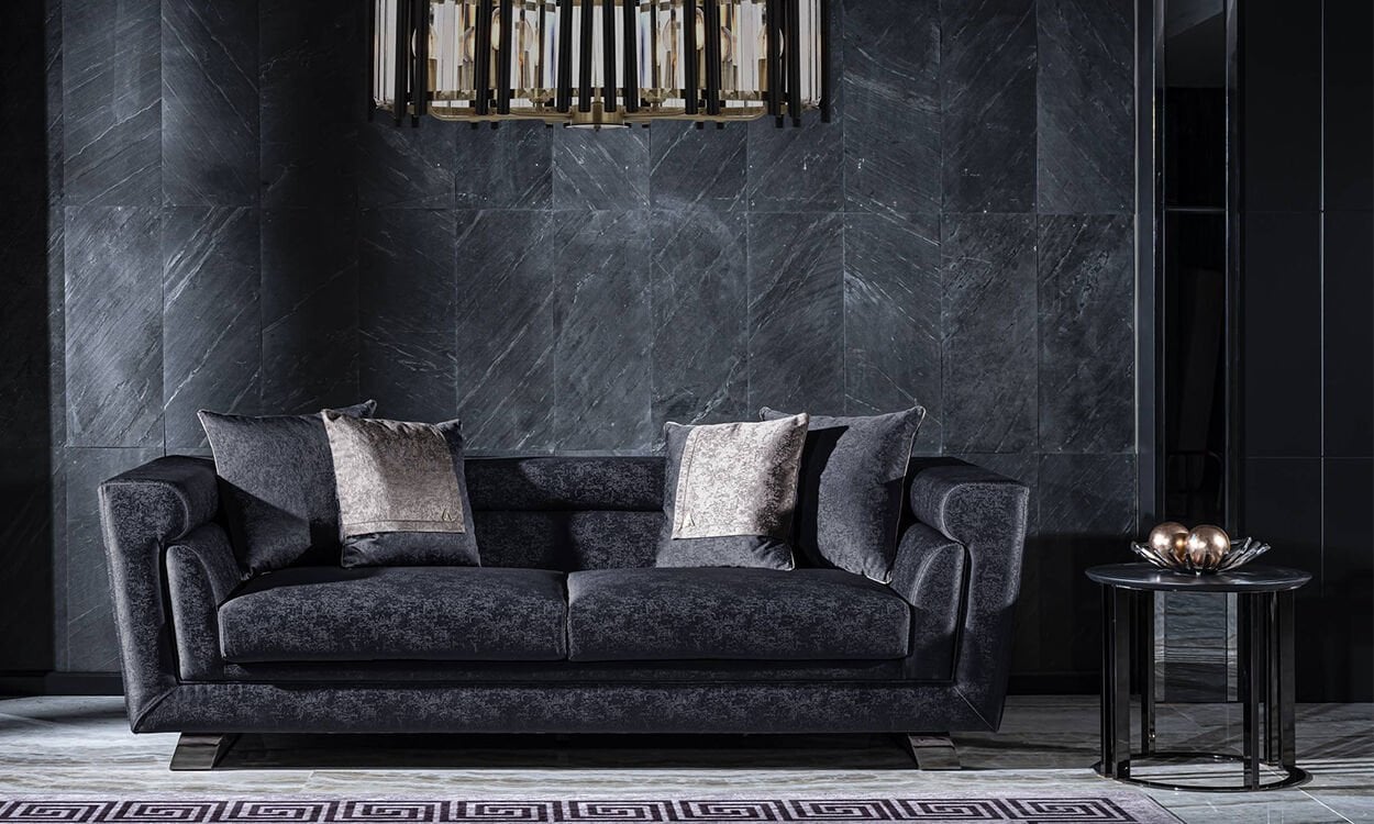 Lion Chester Modern Üçlü Koltuk