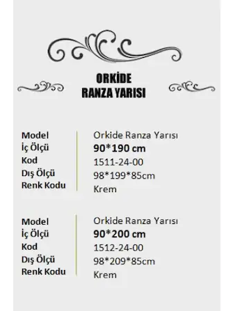 Toronto Metal Ferforje Tek Kişilik Karyola 100*200 cm