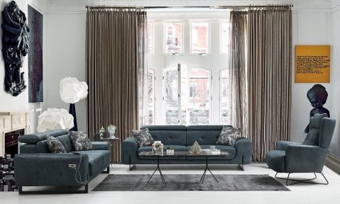 Lora Modern Koltuk Takımı(3+3+1)