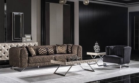 Asus Chester Modern Koltuk Takımı (4+3+1)