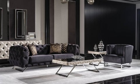 Asus Chester Modern Koltuk Takımı (4+3)