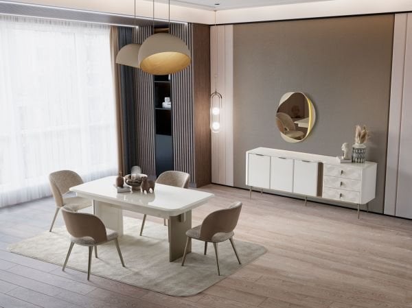 Voyages Yemek Odası ( masa + 6 sandalye )