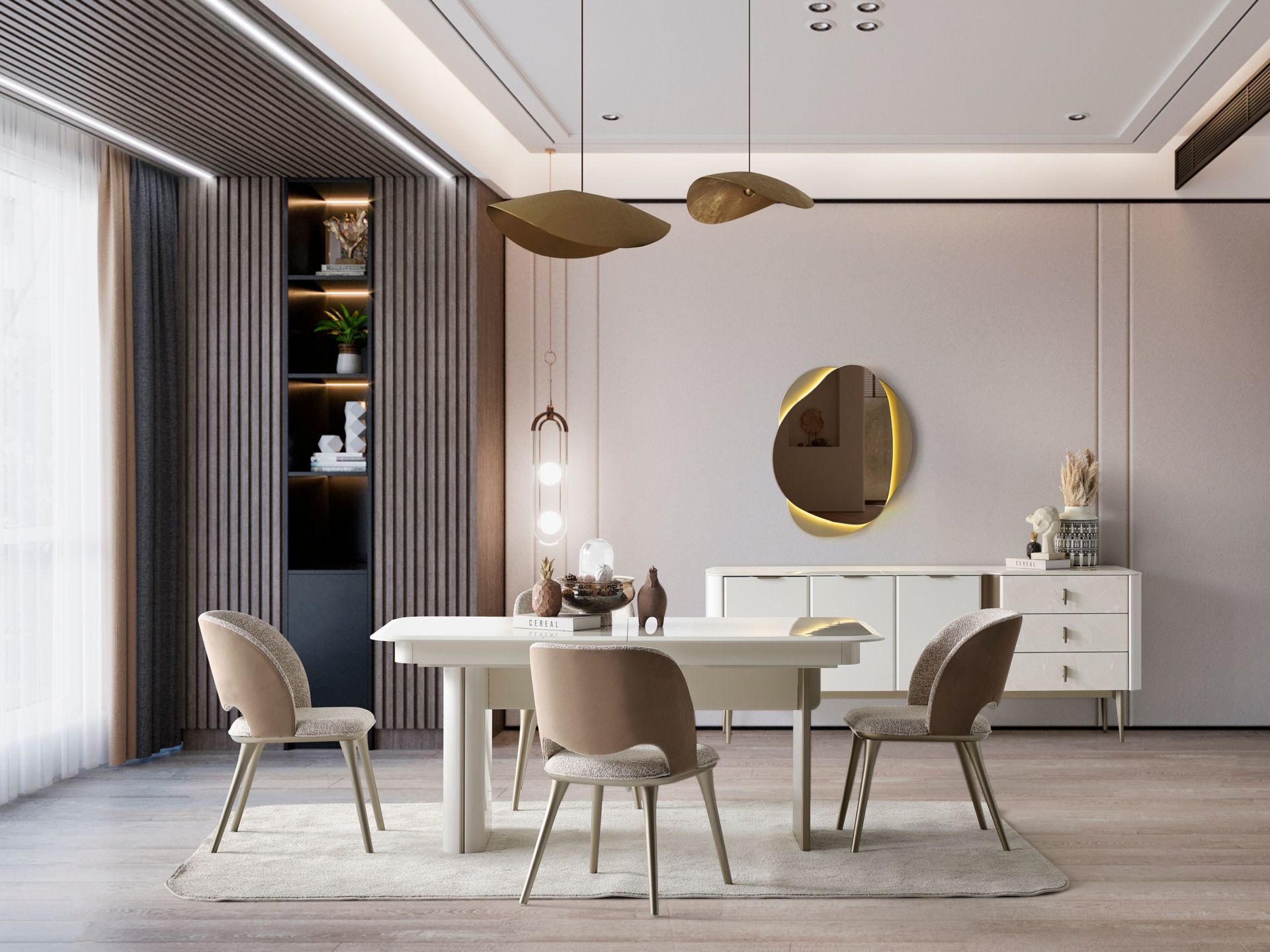 Voyage Yemek Odası (Masa + 6 Sandalye)