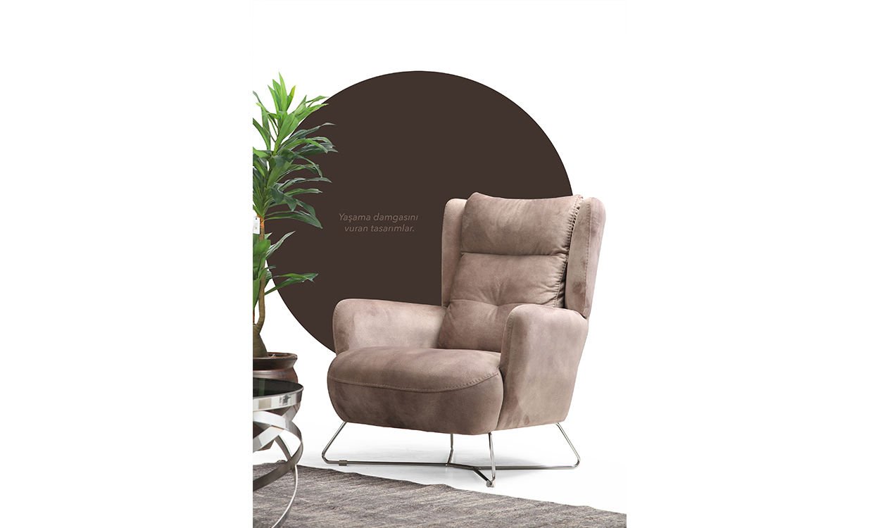 Lora Modern Tekli Koltuk