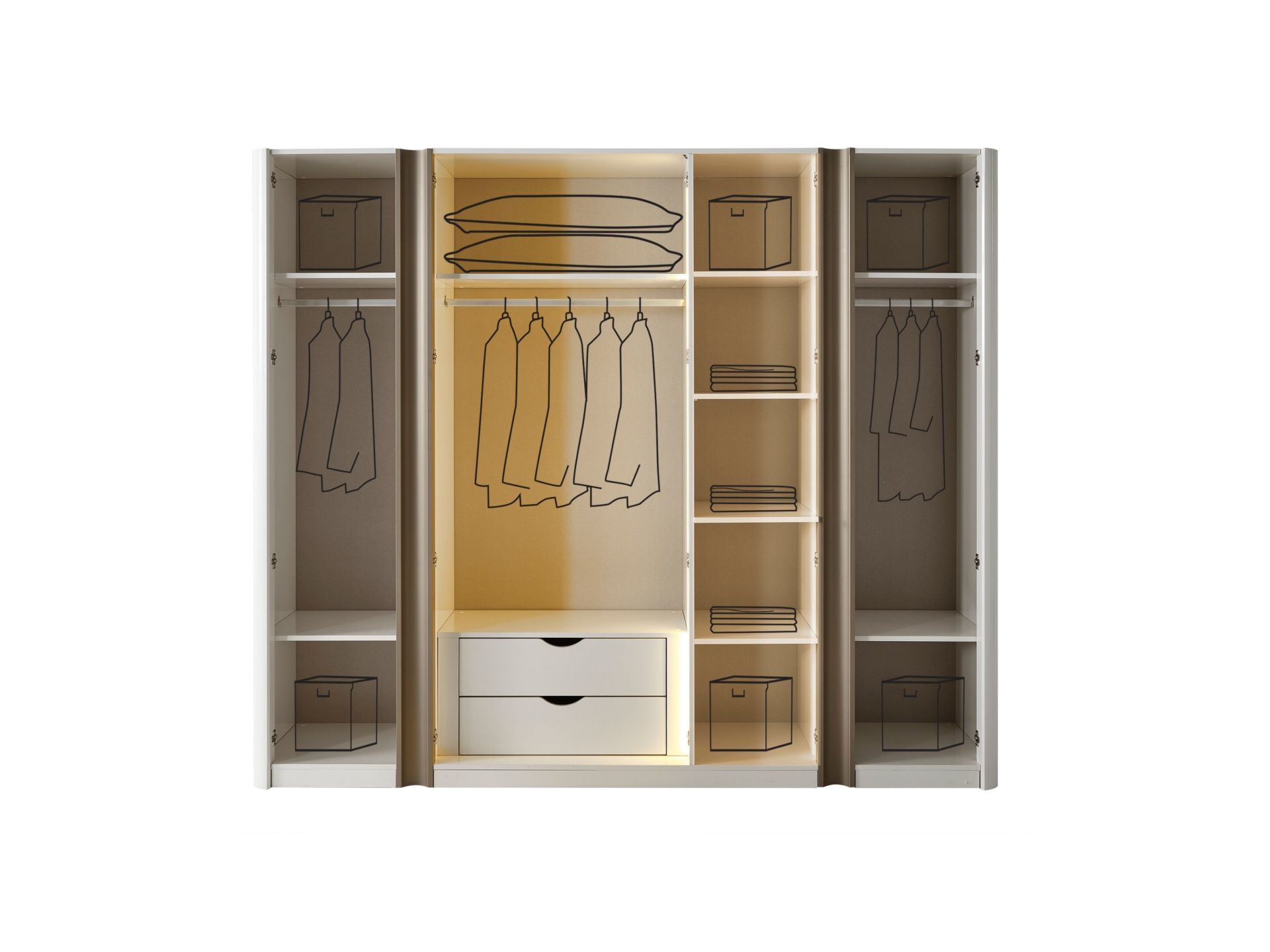 Voyage Yatak Odası (Dolap)