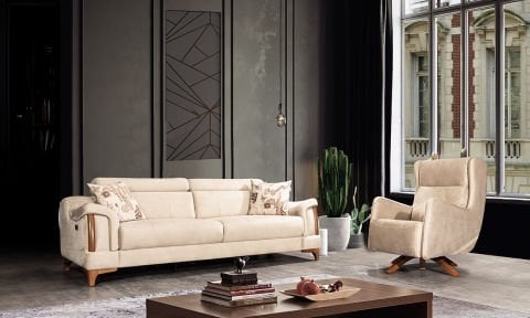 Rio Evo Modern Koltuk Takımı (3+1)