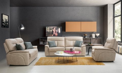 Gala Modern Koltuk Takımı Motorlu-Ses sistemli (3+3+1)