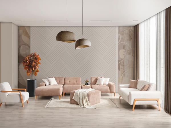 Rolex Köşe Koltuk Seti(Köşe+Üçlü+Berjer+Puf)