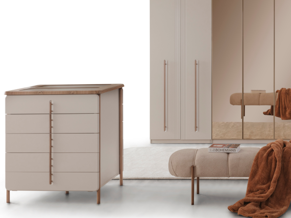 Lodos Yatak Odası(Çift Ada Şifonyer)