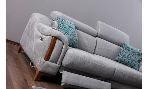 Rio Modern Üçlü Koltuk(Yataklı)