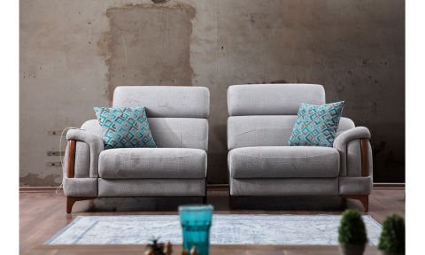 Rio Modern Üçlü Koltuk(Yataklı)