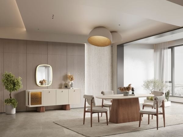 Crown Yemek Odası ( masa + 6 sandalye )