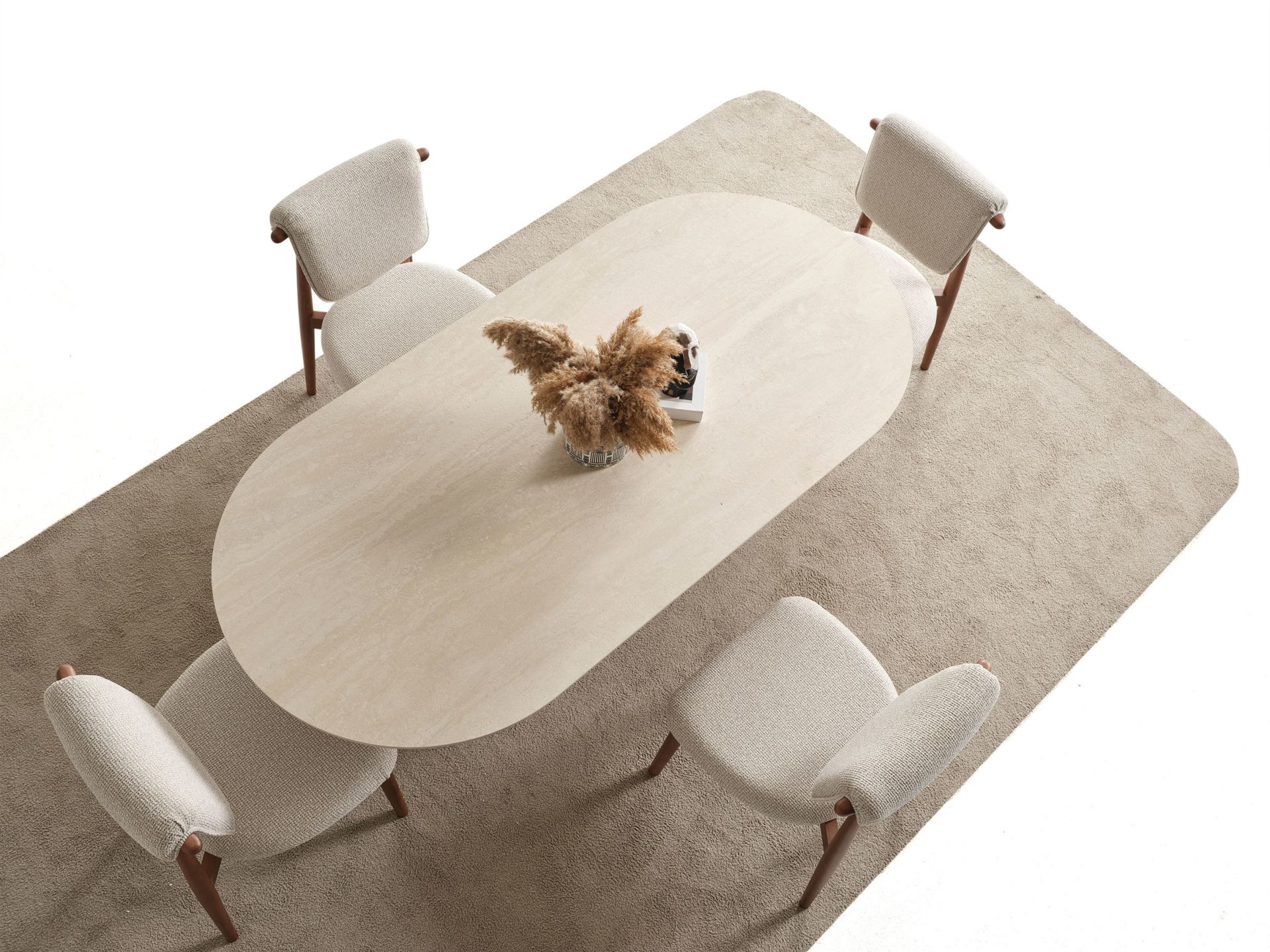 Crown Yemek Odası ( masa + 6 sandalye )