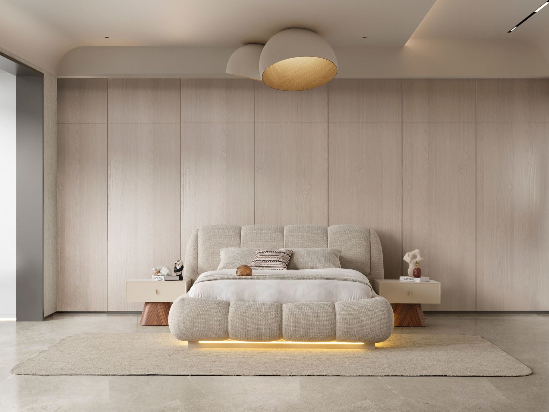 Crown Yatak Odası (Bazalı Karyola)