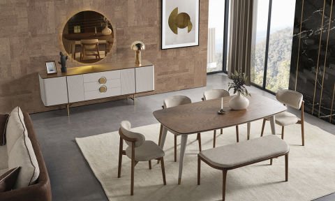 Viola Yemek Masası(Açılır)