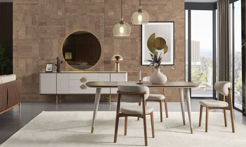 Viola Yemek Masası(Açılır)