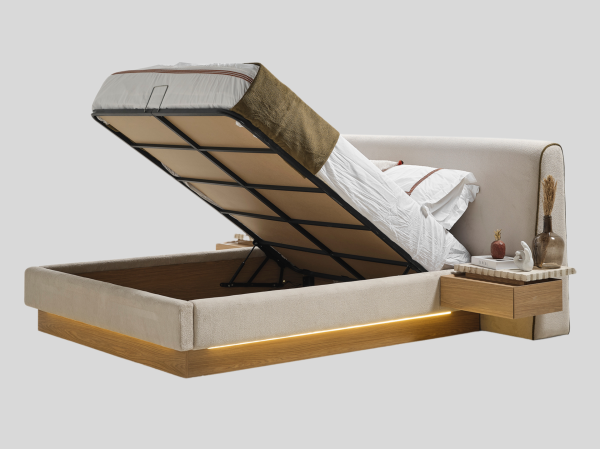 Angela Yatak Odası (Bazalı Karyola)