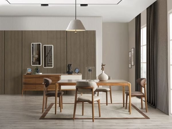 Retro Yemek Odası ( masa + 6 sandalye )