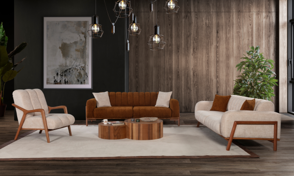 Akçay Koltuk Takımı(3+3+1)