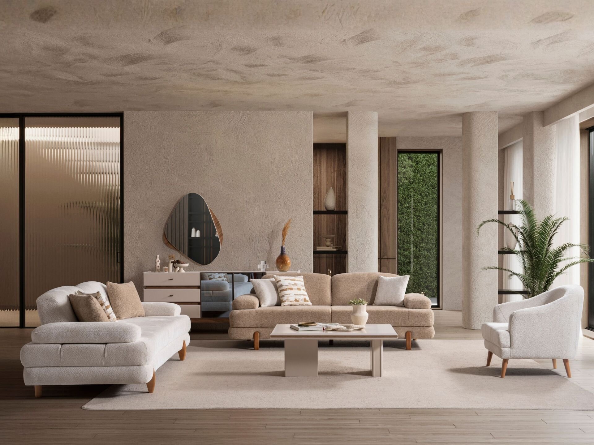 İstanbul Koltuk Takımı (3+3+1+1)