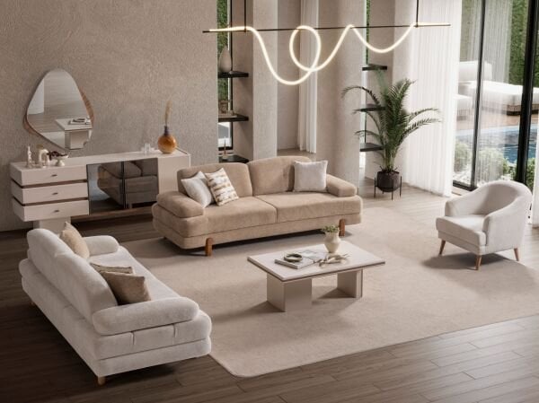 İstanbul Koltuk Takımı (3+3+1+1)