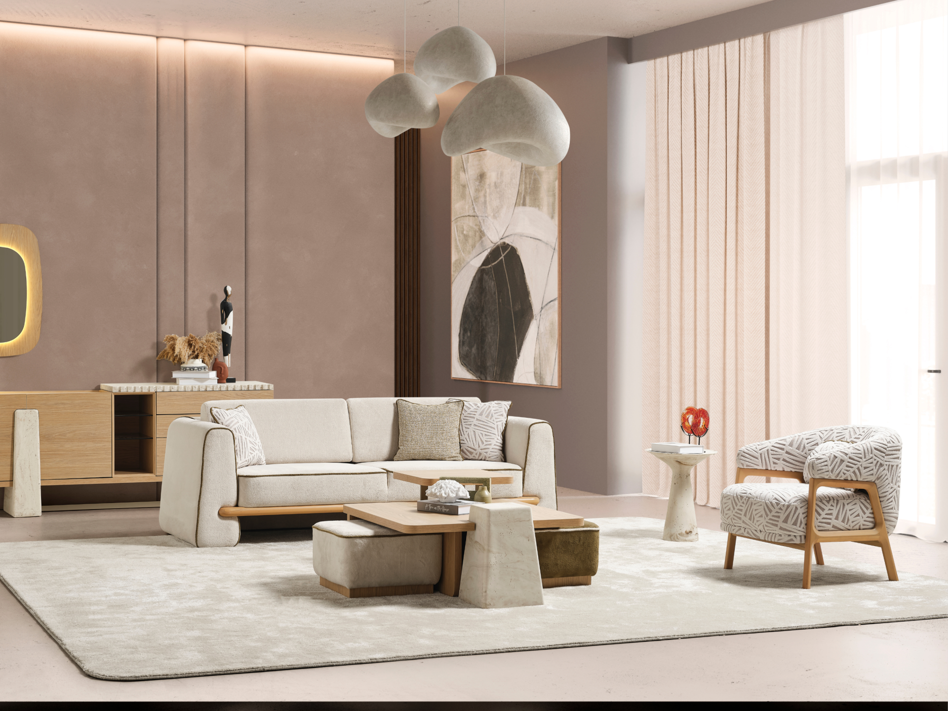 Angela Koltuk Takımı(3+1)