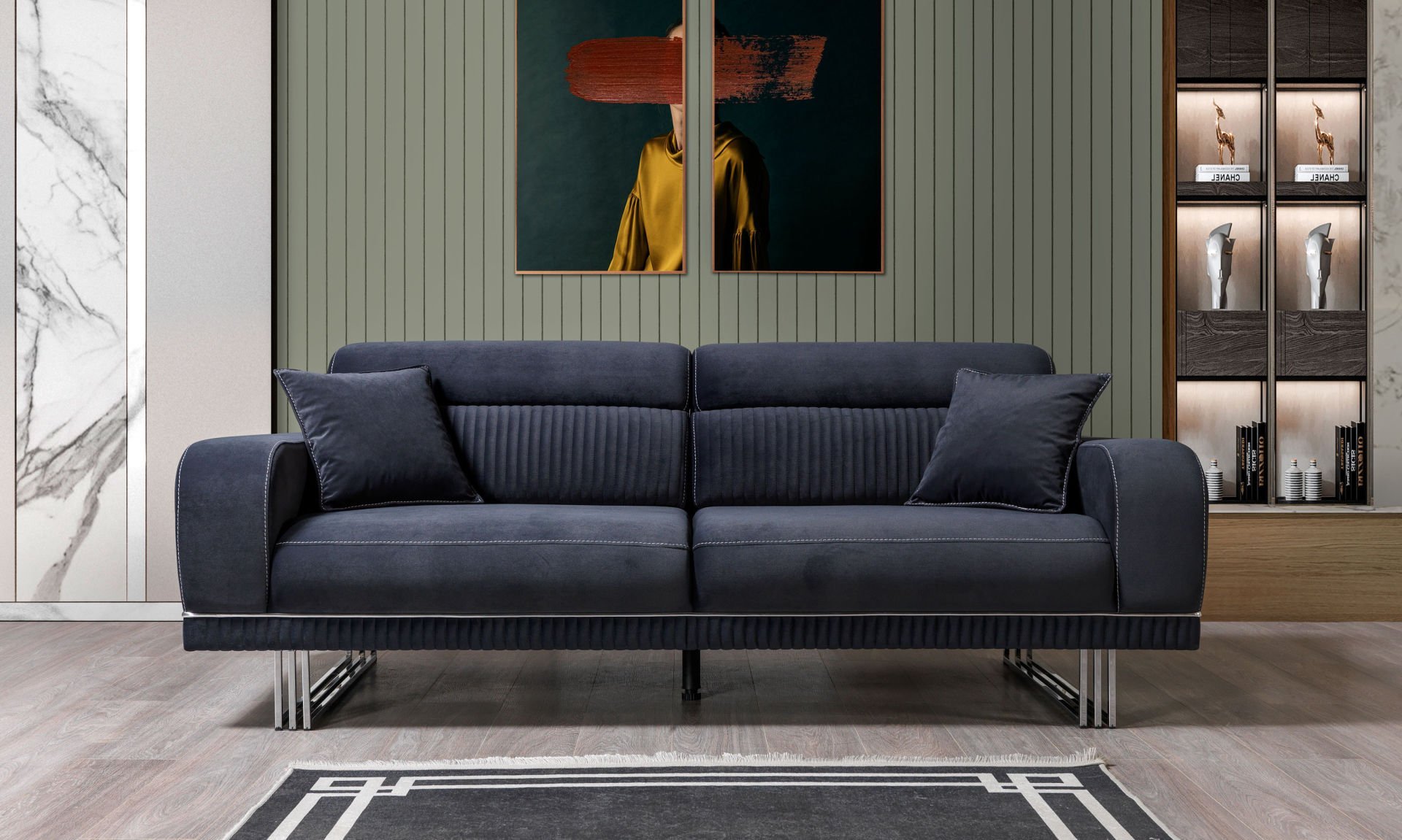 Poyraz Koltuk Takımı (3'lü Koltuk)