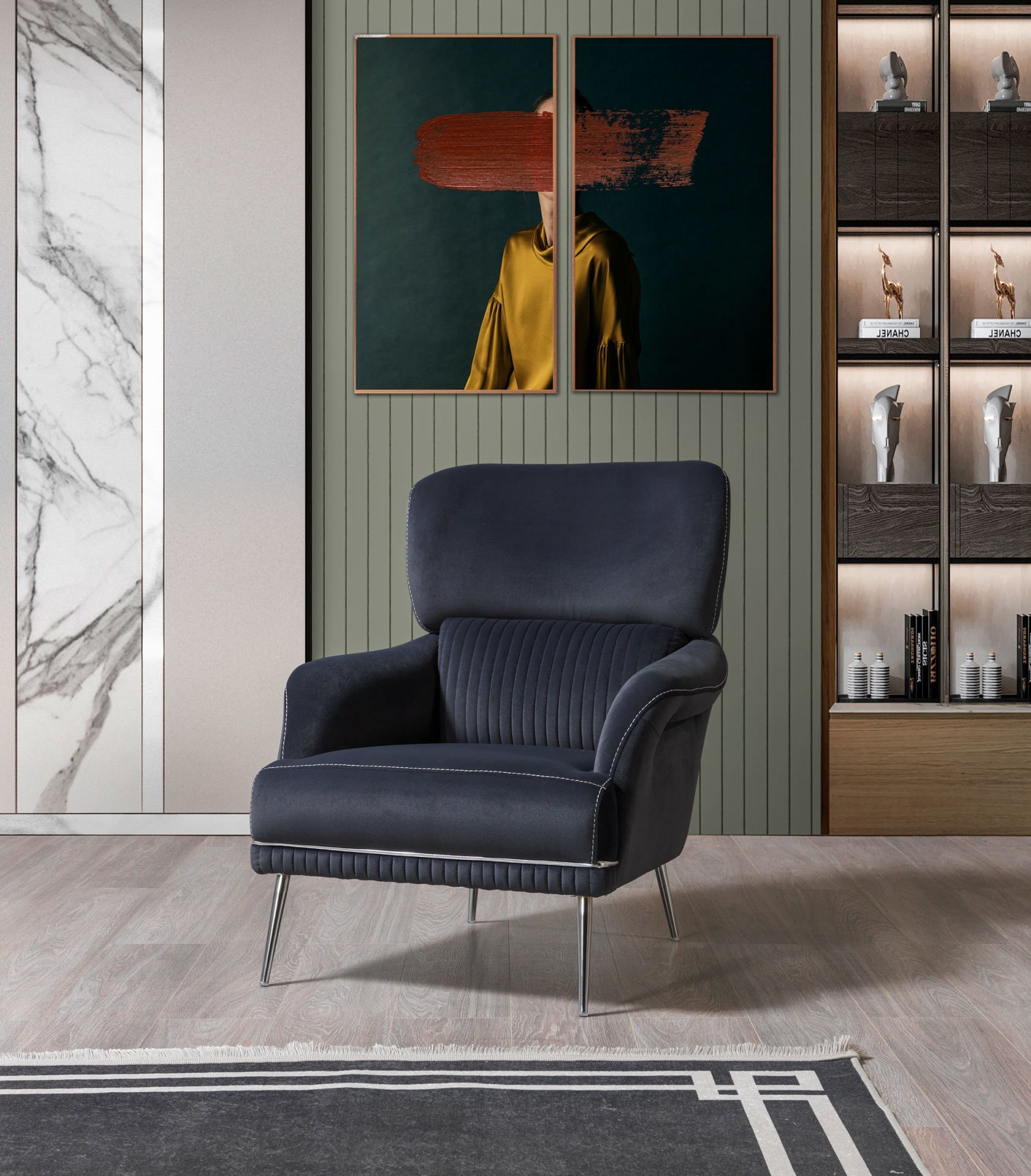 Poyraz Koltuk Takımı(Tekli Berjer, Koltuk)