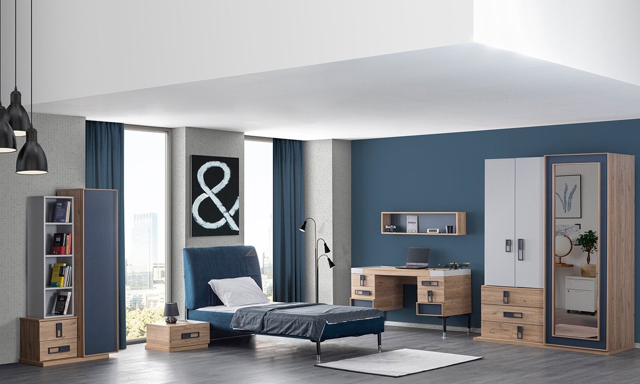 Babil Genç Odası Çalışma Masası ve Ünitesi