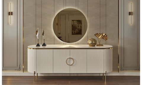 Tesla Luxury Yemek Odası Takımı