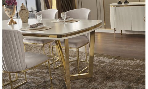 Tesla Luxury  Yemek Masası(Açılır)