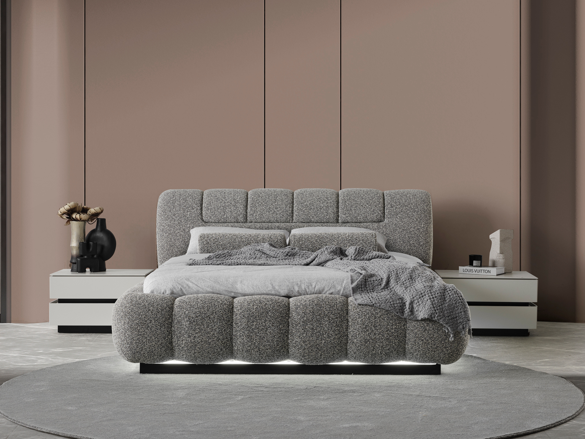 Ashley Yatak Odası (Bazalı Karyola)