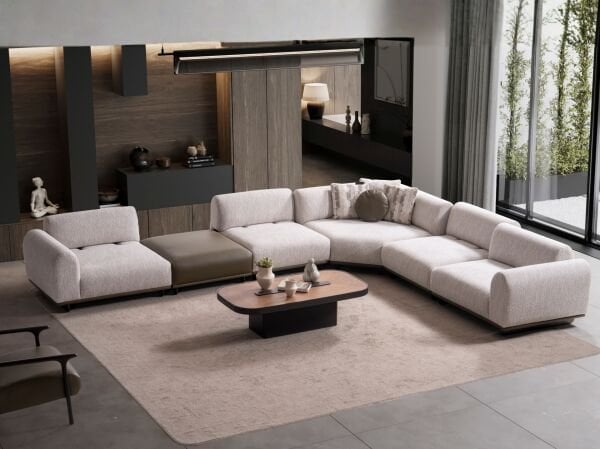 Quartz Köşe Koltuk + Berjer