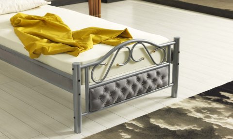 Pares 90*200 cm Tek Kişilik Metal Ferforje  Karyola