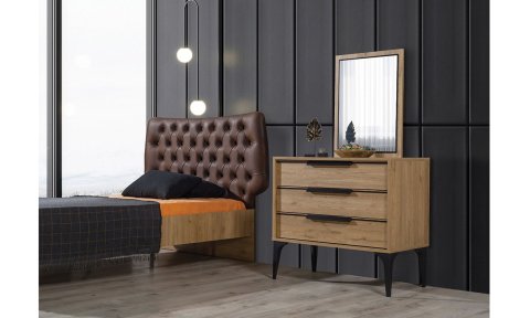 Kolezyum Ceviz Genç Odası (120*200 Başlıklı Karyola)