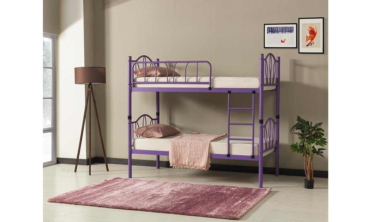 Armas 90*190 cm Tek Kişilik Metal Ferforje Ranza